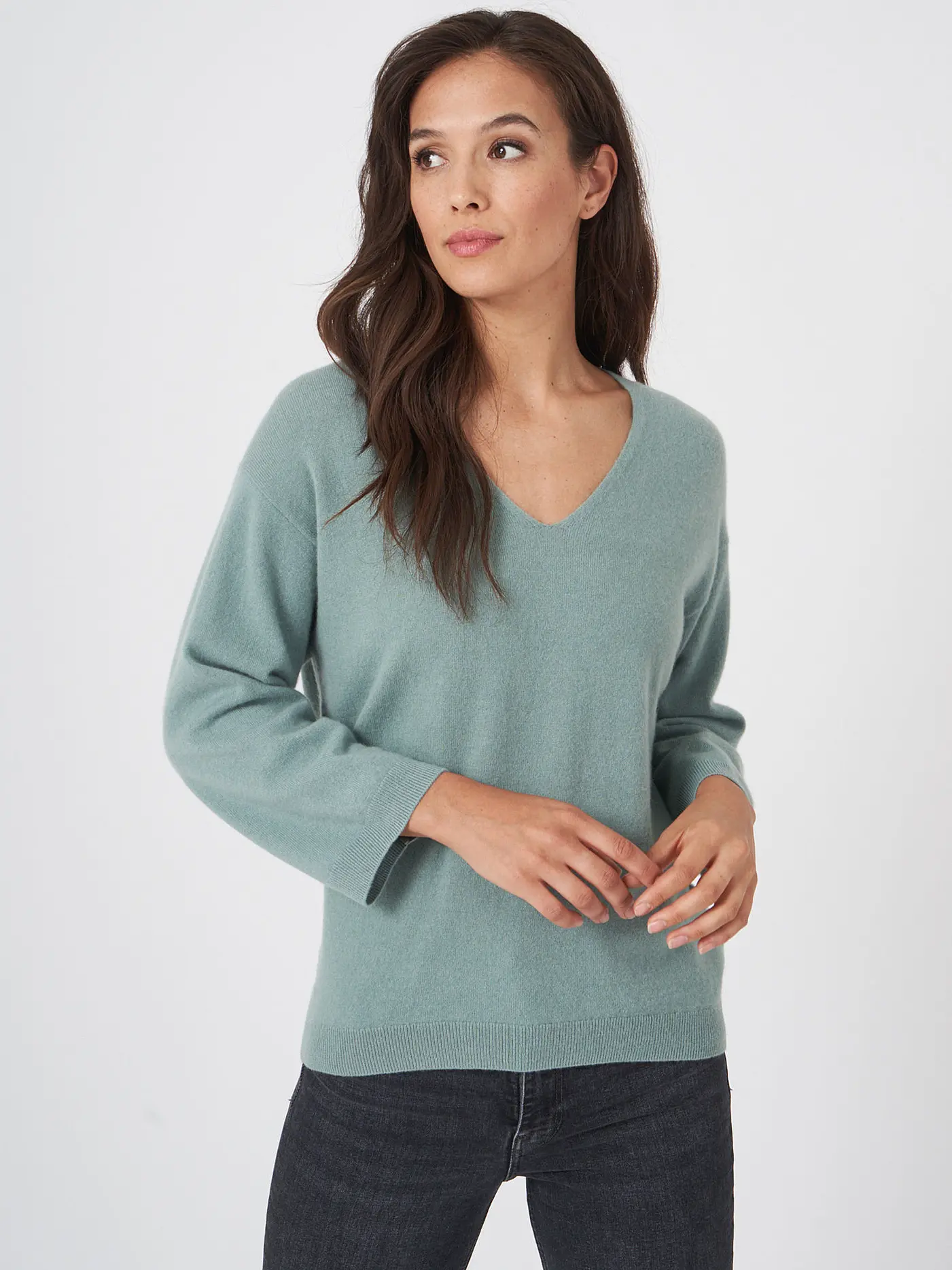 REPEAT | Kaschmir Pullover | mint